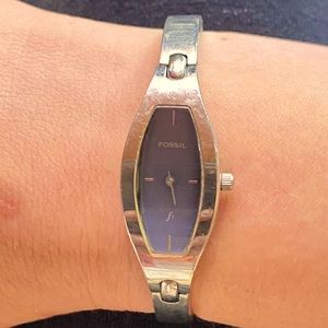 Fossil f2 Bracelet with Solid Clasping Band